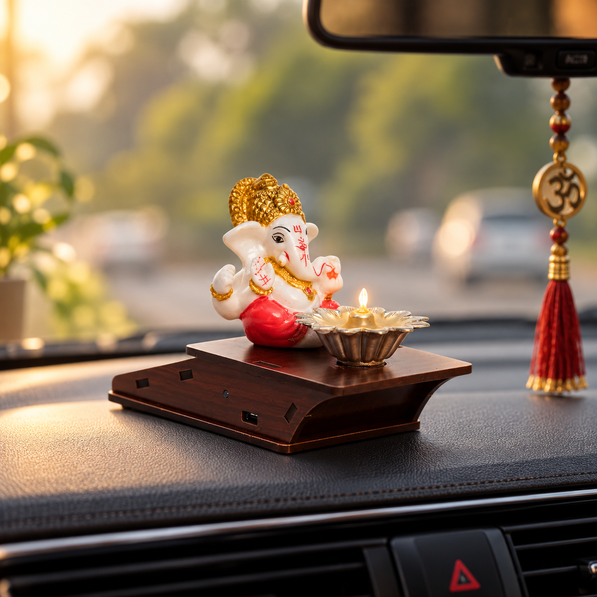 Solar Car Diya – Shree Ganesh